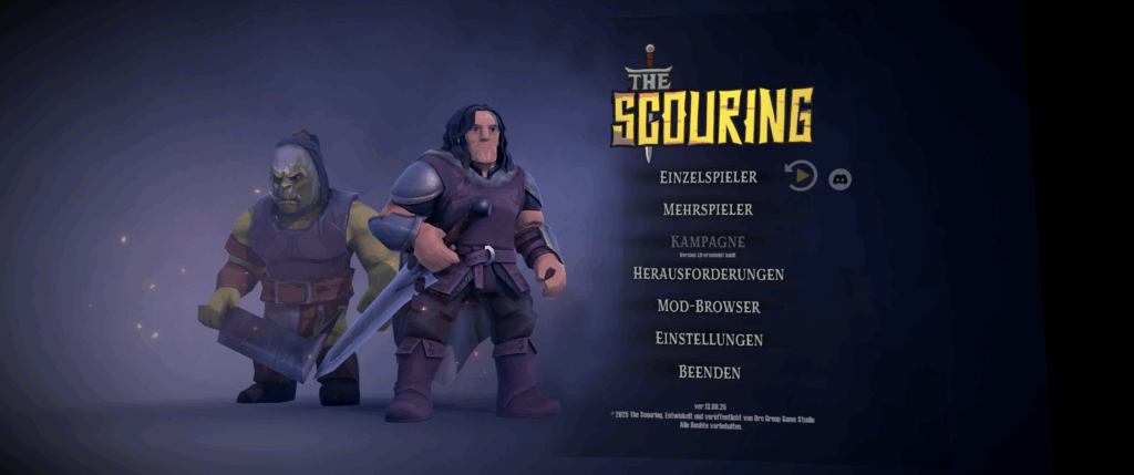 Menue 1 The Scouring