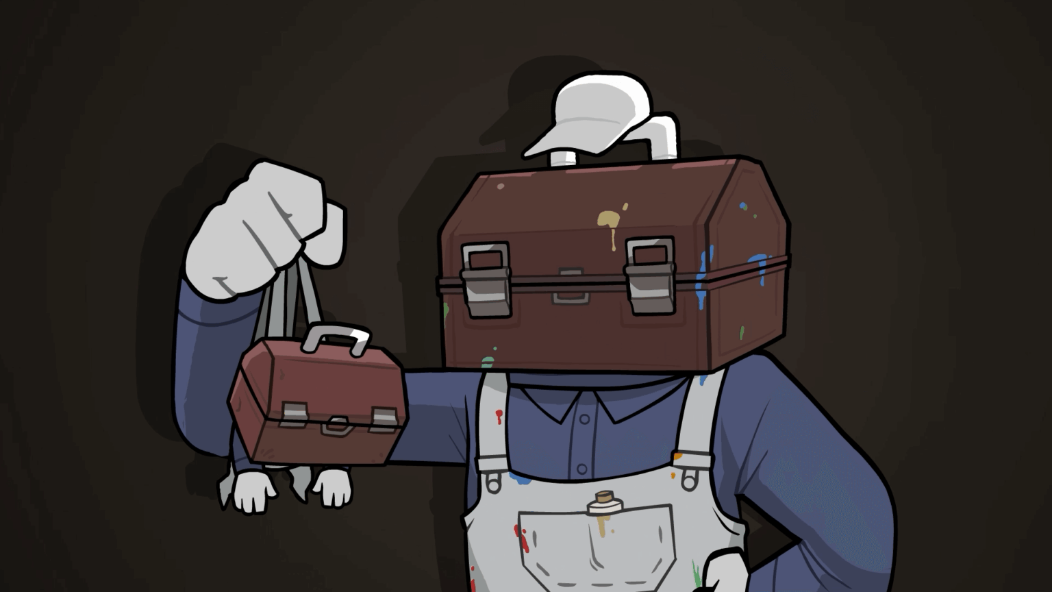 Castle Crashers Painter Boss Paradise Key Art