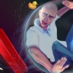 A Pinball Game That Makes You Mad Key Art