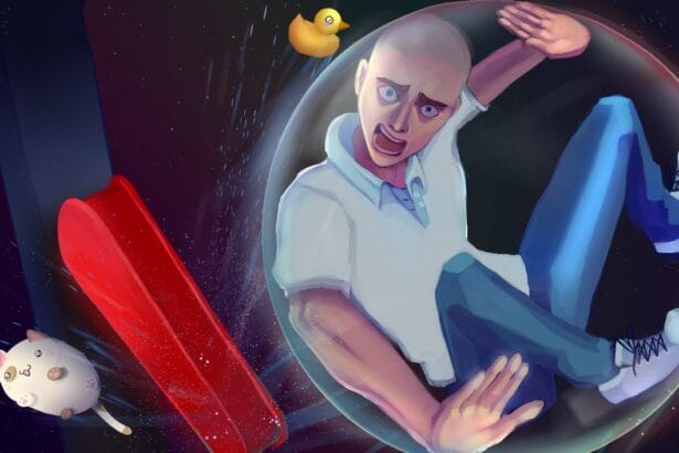 A Pinball Game That Makes You Mad Key Art