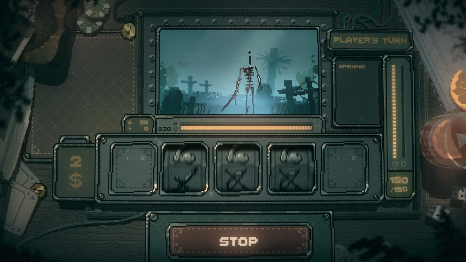 Slots and Daggers Keyart