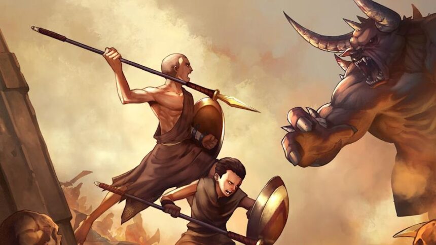 God of War Sons of Sparta Key Art