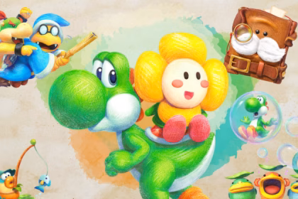 Yoshi and the Mysterious Book Key Art